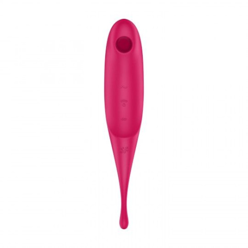 Satisfyer Twirling Pro Red - Вакуумный стимулятор - sex-shop.ua